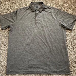 U Suck at Golf Mens Gray Short Sleeve Golf Polo Shirt Size 3XL USAG Performance